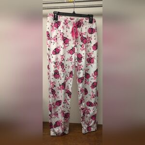 Marvel Spider-Man Floral Lounge Pants | Pink/White Elastic Waist, NWT